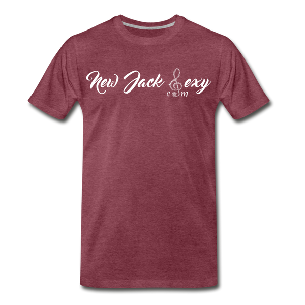 New Jack Sexy Unisex Premium T-Shirt - heather burgundy