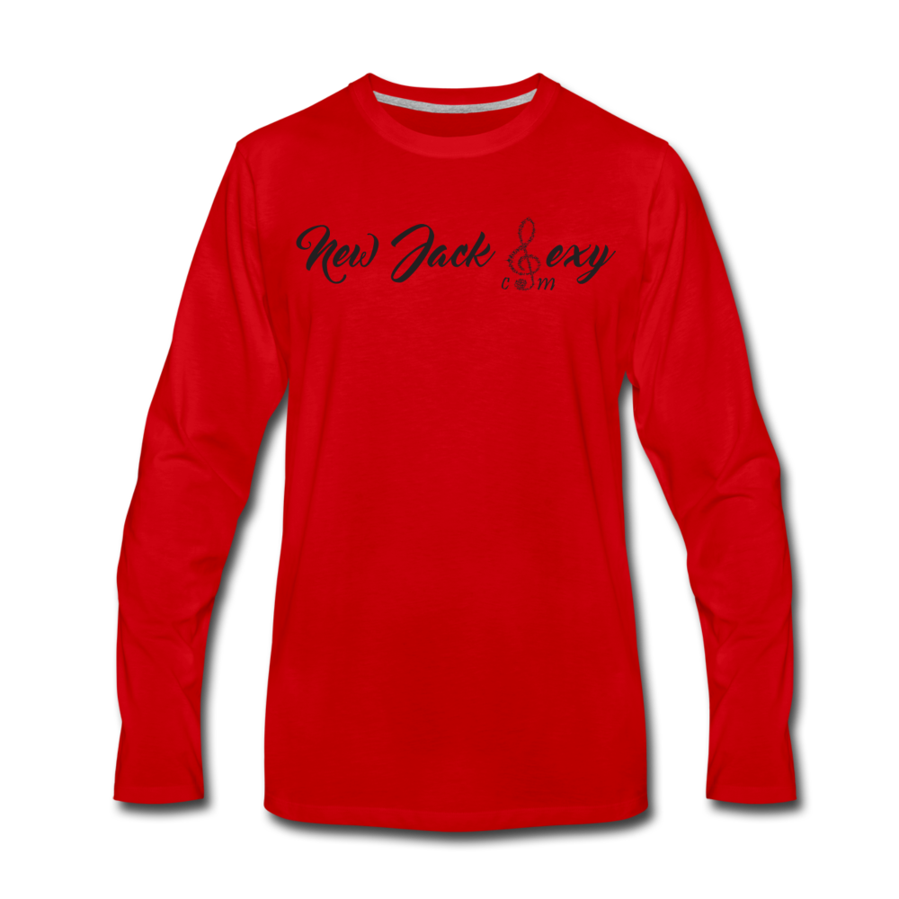 New Jack Sexy Unisex Long Sleeve Premium T-Shirt - red