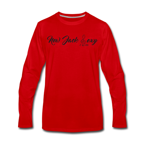 New Jack Sexy Unisex Long Sleeve Premium T-Shirt - red