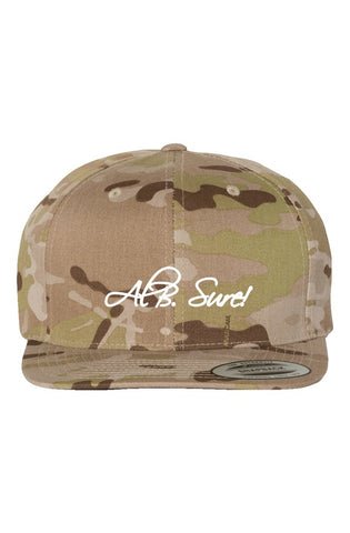 Al B. Sure! Multi Camo Light Arid Premium Snapback Cap Hat