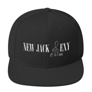 New Jack Sexy Mens Snapback Hat (Wool Blend) - I Am New Jack Sexy 
