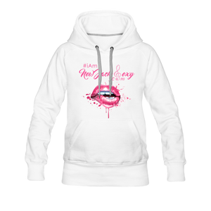 i am New Jack Sexy Pink Lipz Women’s Premium Hoodie - white