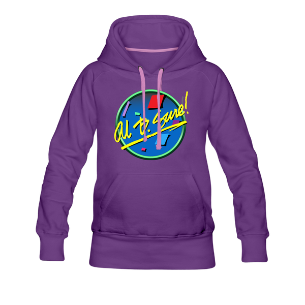 Al B. Sure! Logo Women’s Premium Hoodie - purple